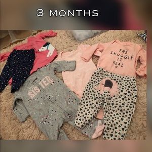 3 month baby girl clothes
